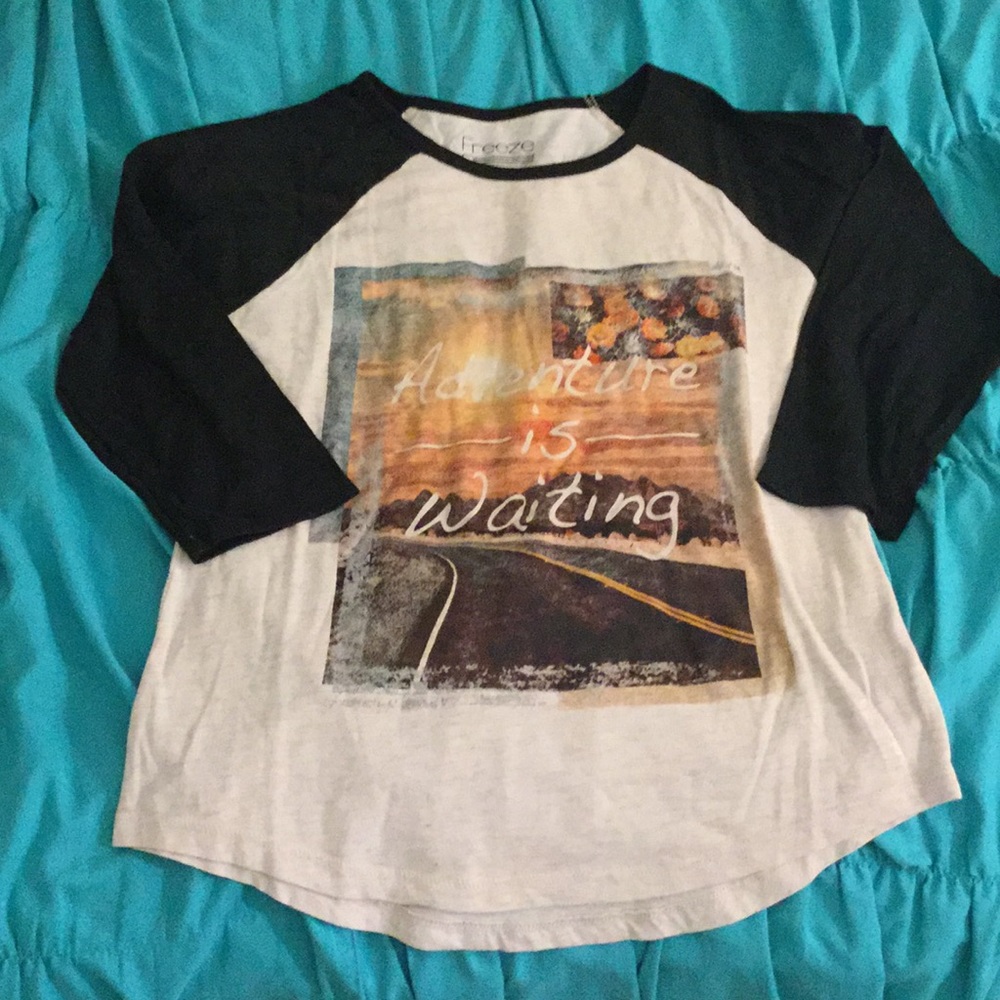 Adventure is Waiting Baseball Tee
